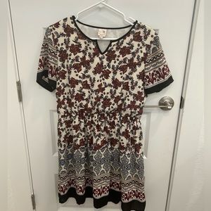 Pattern dress purchased from ModCloth
